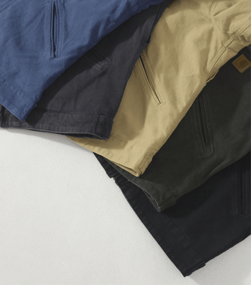 Carhartt J97 Detroit Jacket fabric detail