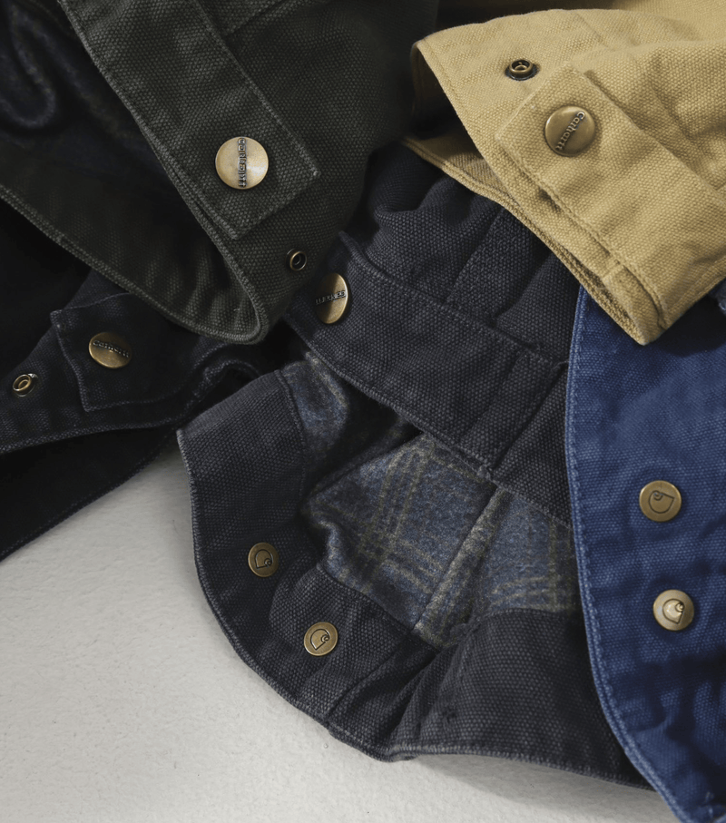 Carhartt J97 Detroit Jacket fabric detail