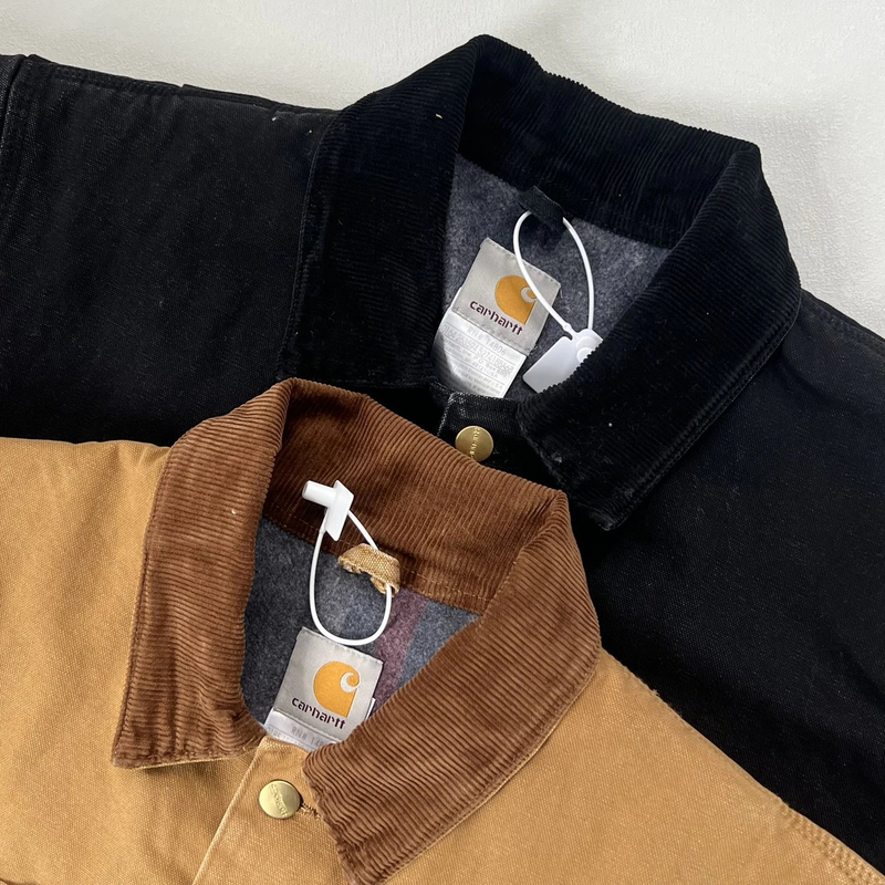 Carhartt C01 Chore Coat fabric detail