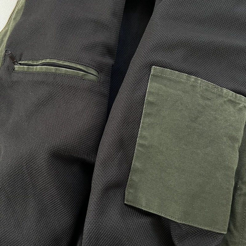 Carhartt J25 Hooded Active Jacket fabric detail