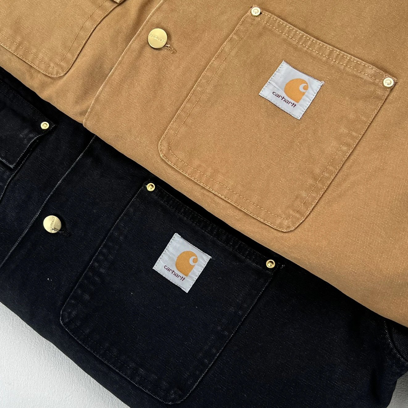Carhartt C01 Chore Coat fabric detail