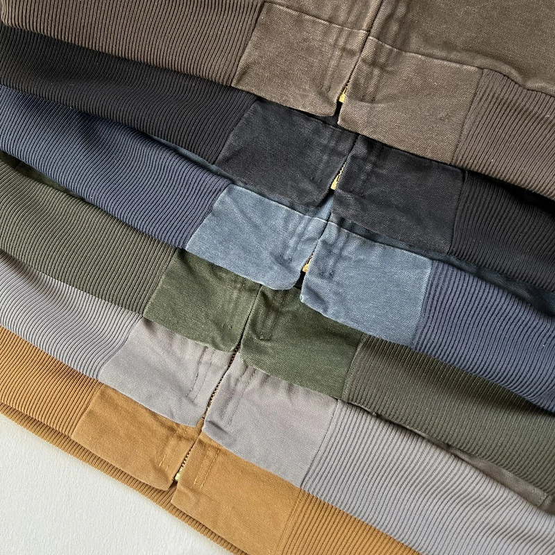 Carhartt J25 Hooded Active Jacket fabric detail