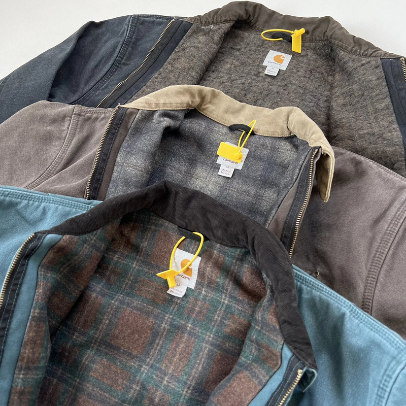 Carhartt J97 Detroit Jacket fabric detail