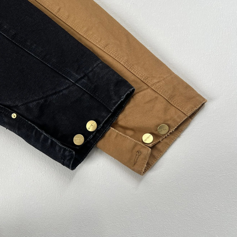 Carhartt C01 Chore Coat fabric detail