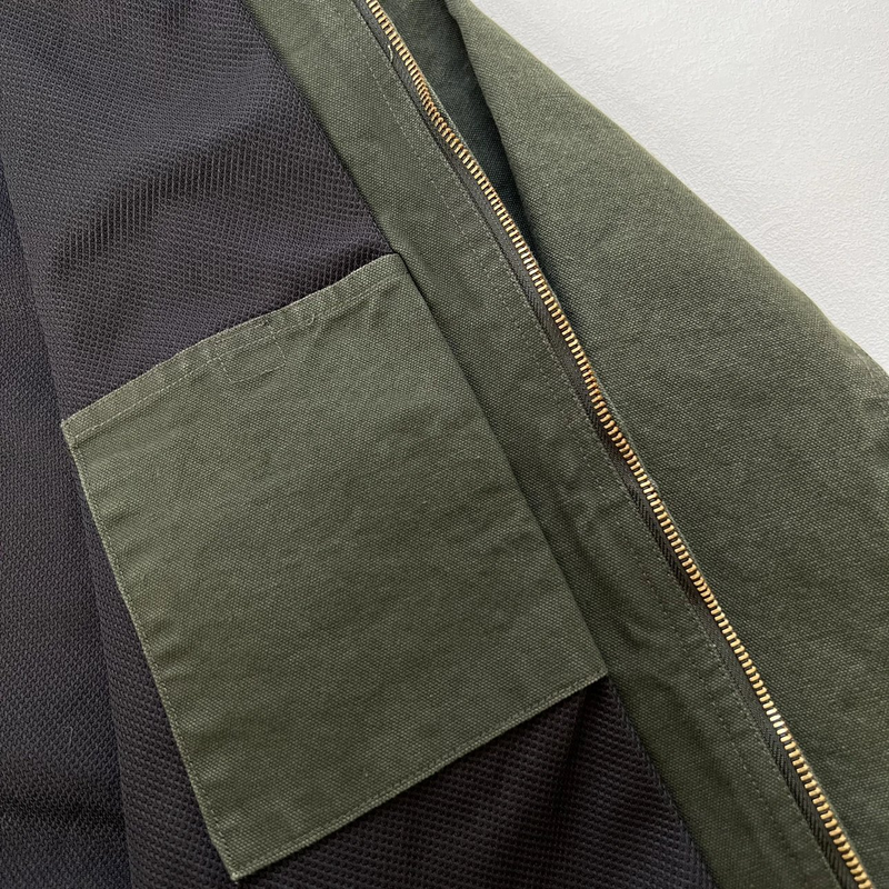 Carhartt J25 Hooded Active Jacket fabric detail
