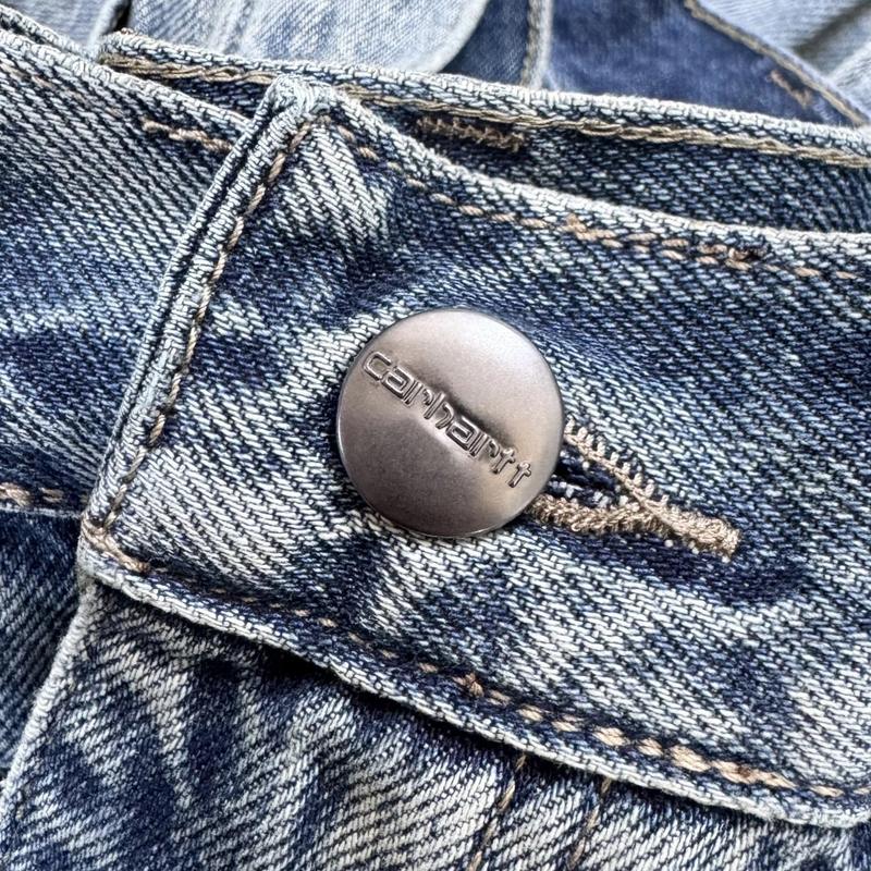 Carhartt Denim Shorts fabric detail