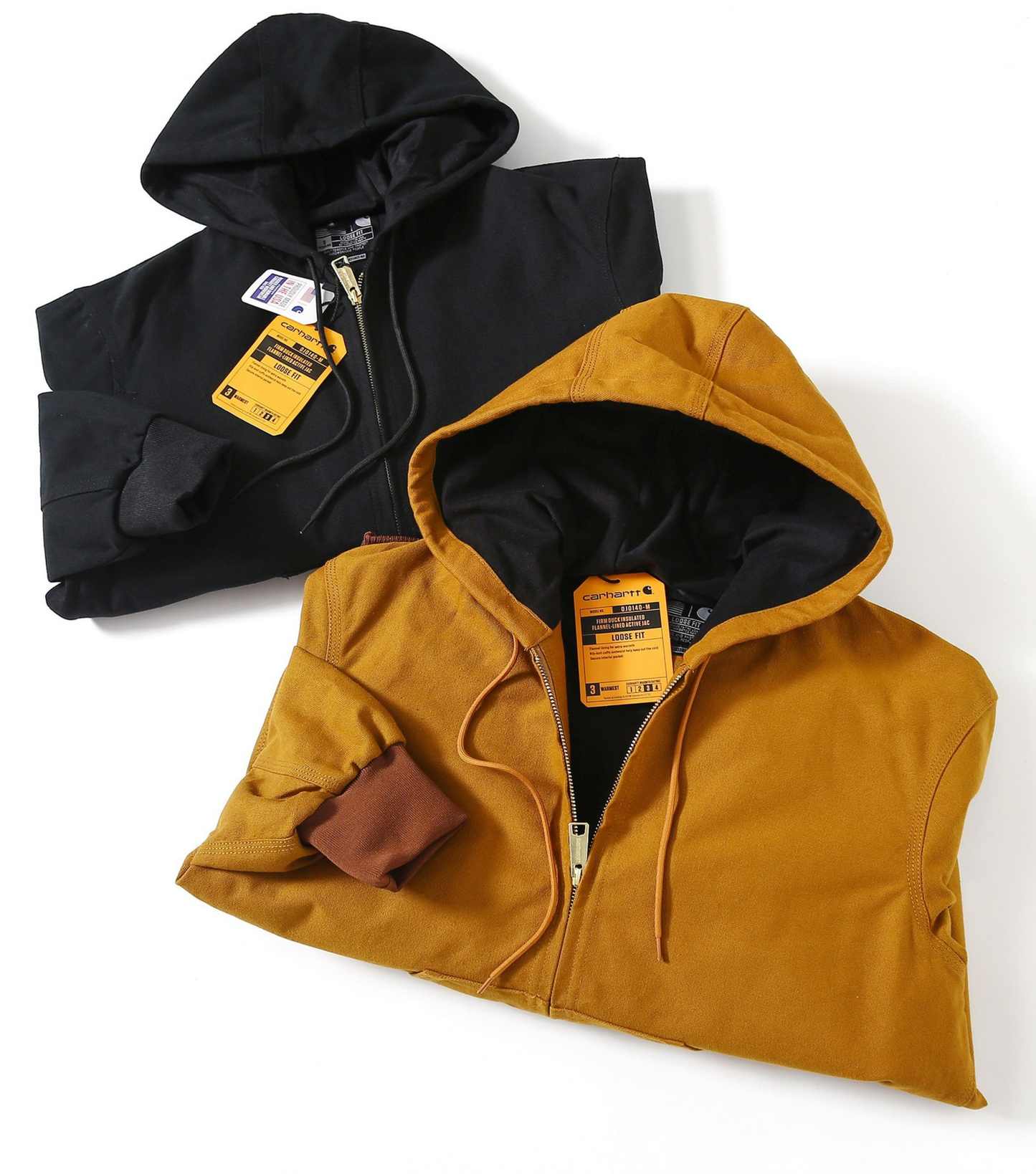 Carhartt J140 Firm Duck Insulated Flannel-Lined Jacket