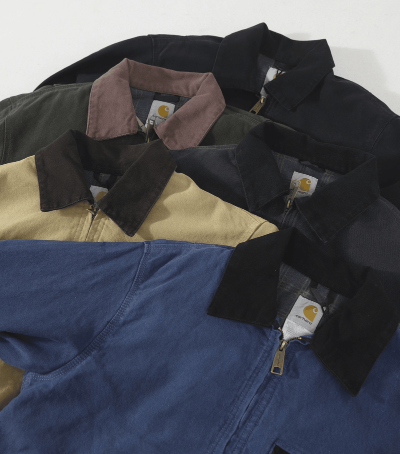 Carhartt J97 Detroit Jacket fabric detail
