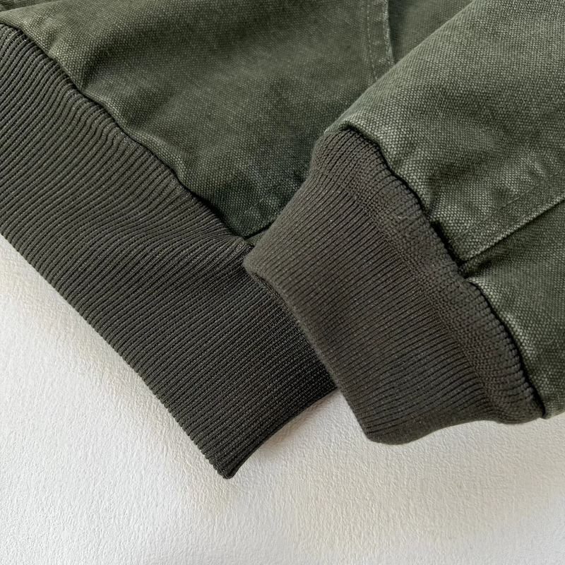 Carhartt J25 Hooded Active Jacket fabric detail