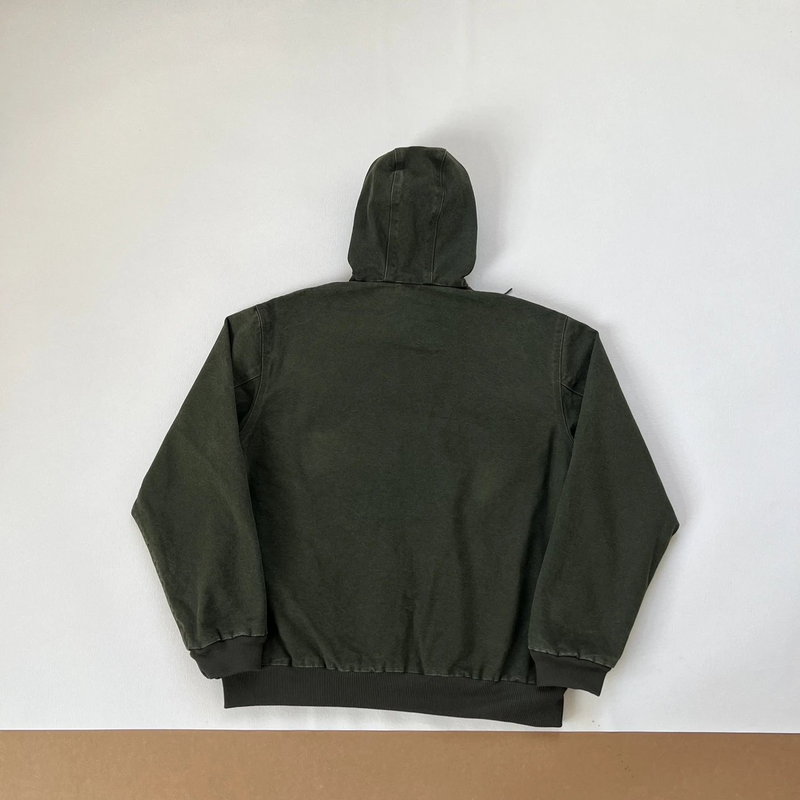 Carhartt J25 Hooded Active Jacket fabric detail